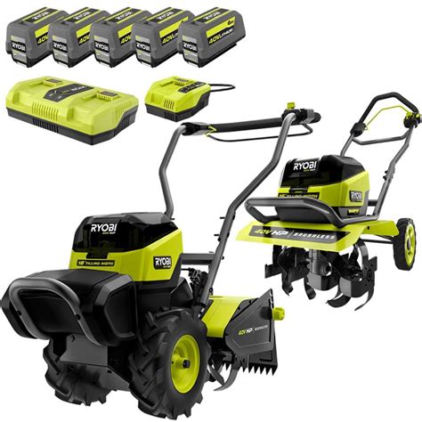 battery powered tiller ryobi|ryobi 40 volt garden tiller.